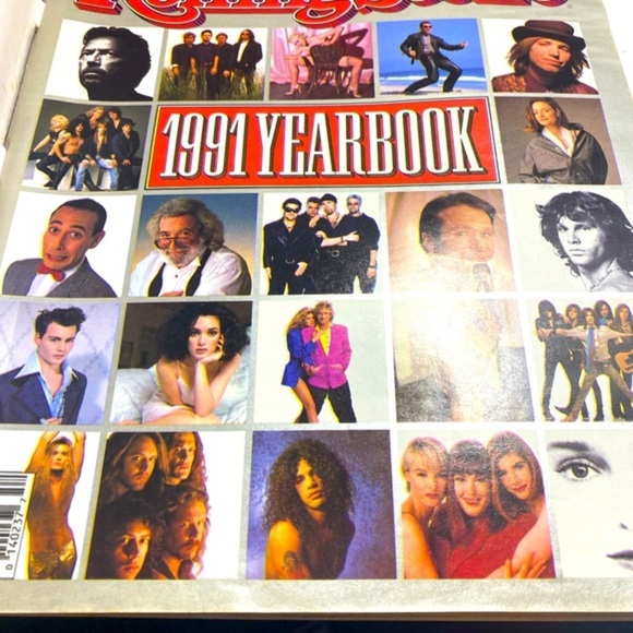 Rolling Stones 1991 vintage yearbook magazine - Picture 1 of 1